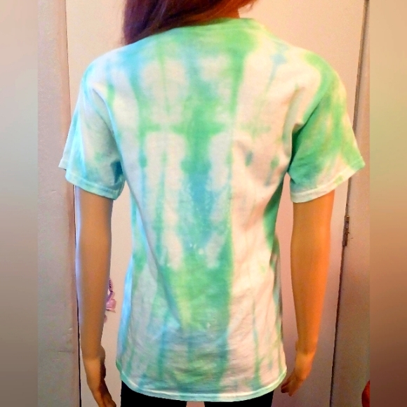 Hand dyed graphic tshirt - Picture 5 of 5